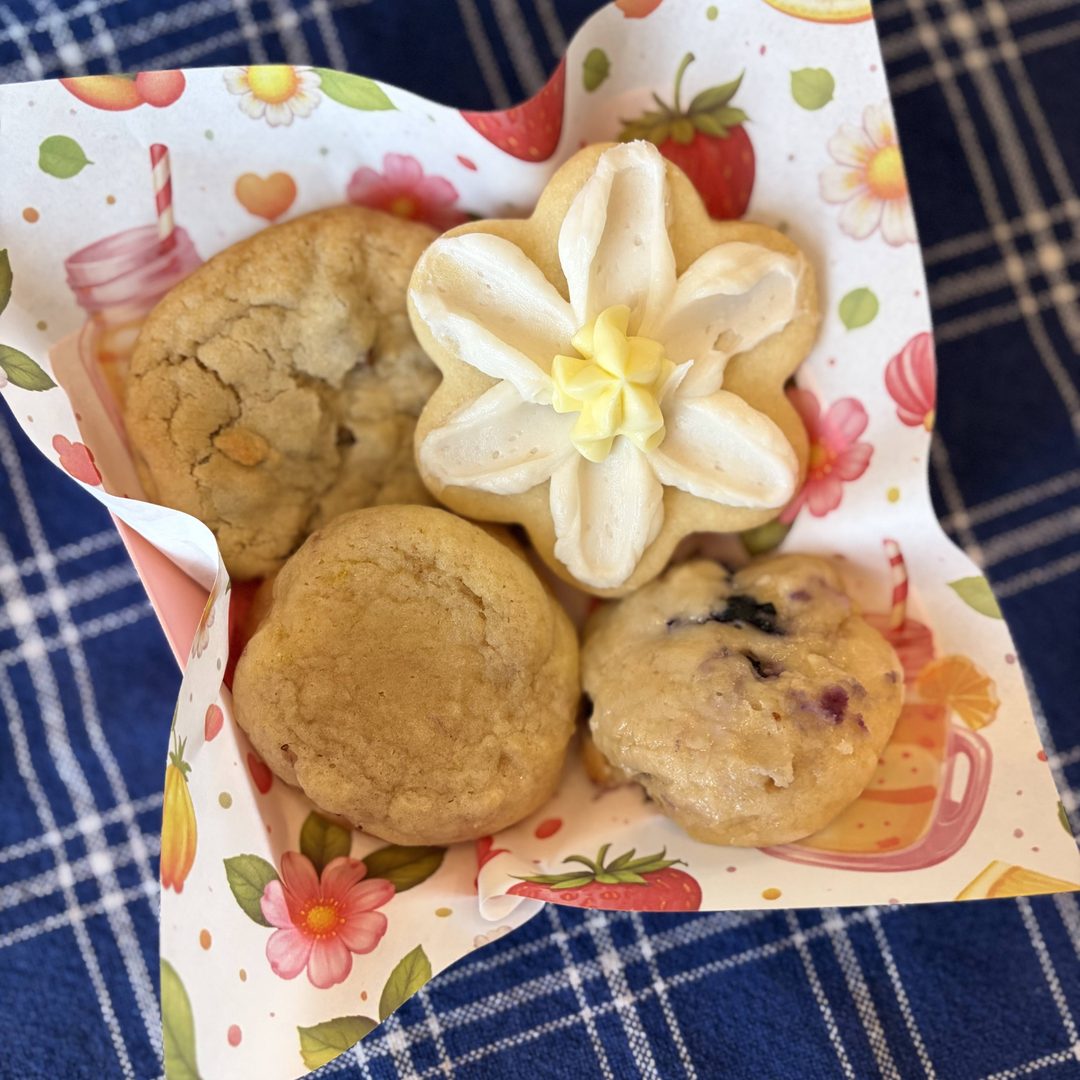 A Variety Box with one of each cookie flavor